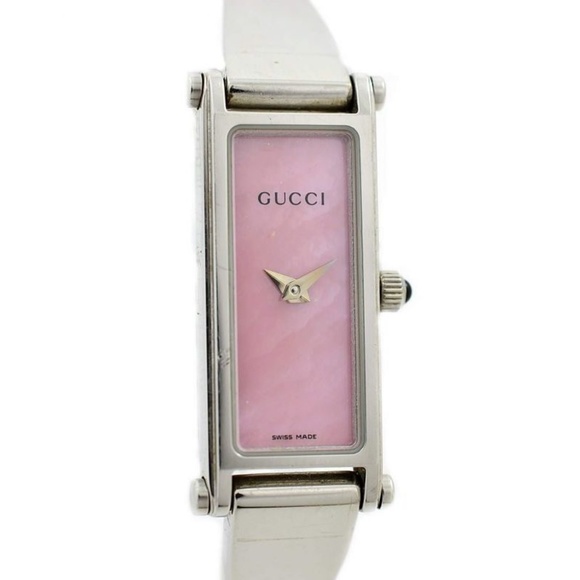 GUCCI - Stainless steel mother of pearl watch - Picture 1 of 3
